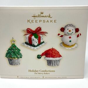 Hallmark Keepsake Christmas Ornament Set Holiday Confections The Merry Bakers